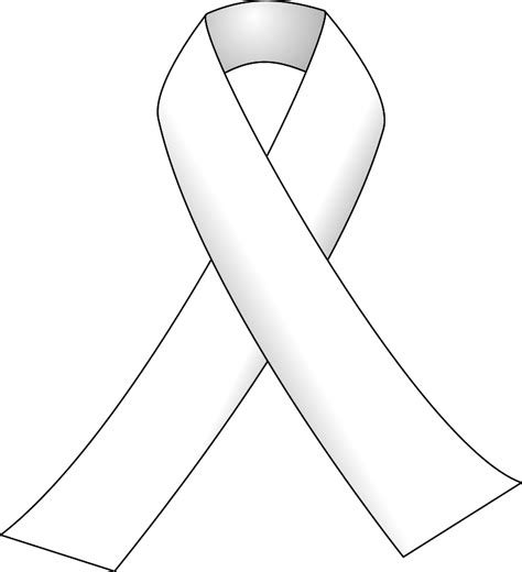 White Ribbon Openclipart