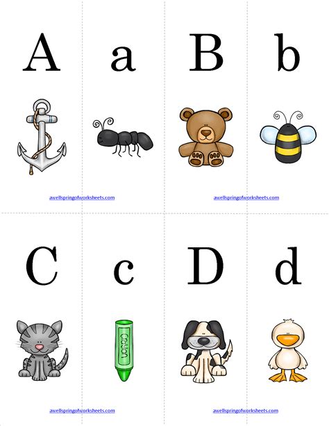 Worksheets By Subject A Wellspring Of Worksheets Alphabet Matching