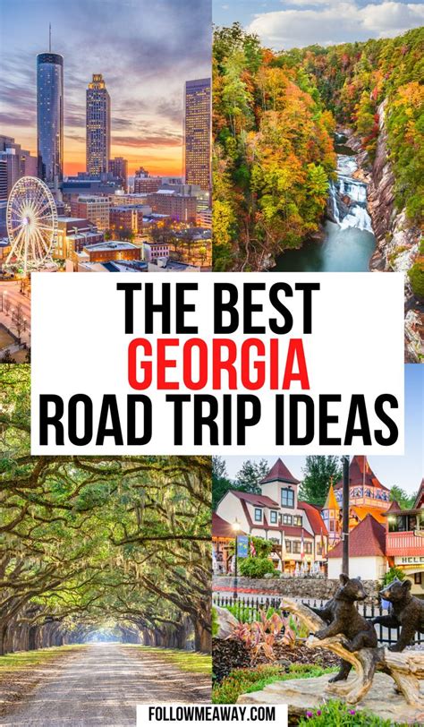 The Ultimate Georgia Road Trip Itinerary Road Trip Places Georgia