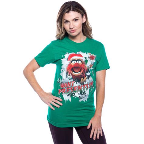The Muppets Animal Want Presents T Shirt Retrofestiveca