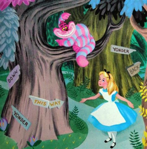Alice In Wonderland Golden Book Illustrations 1951