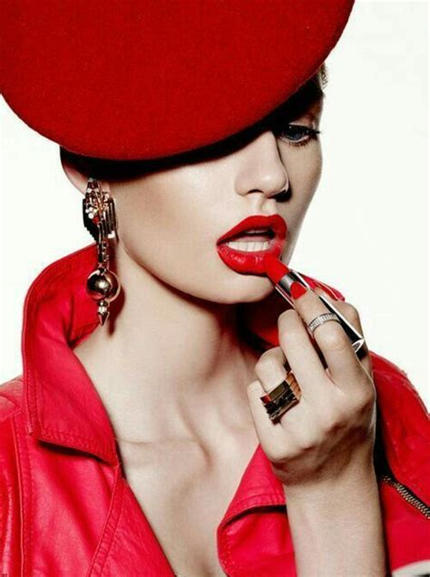 Sтαя★™ Lady In Red Perfect Red Lips Wearing Red