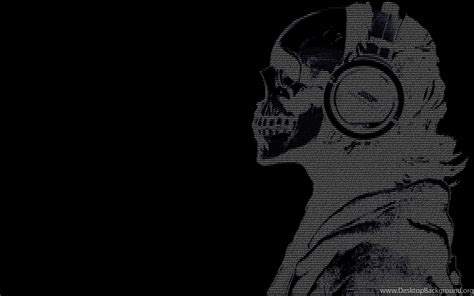 Headphones Skulls Listen Music Wallpapers Hd Desktop And Mobile
