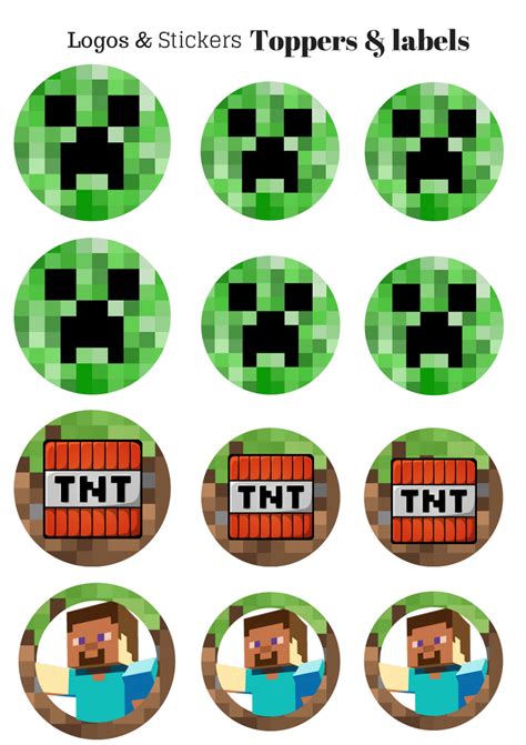 0 Result Images Of Minecraft Cake Topper Png Png Image Collection