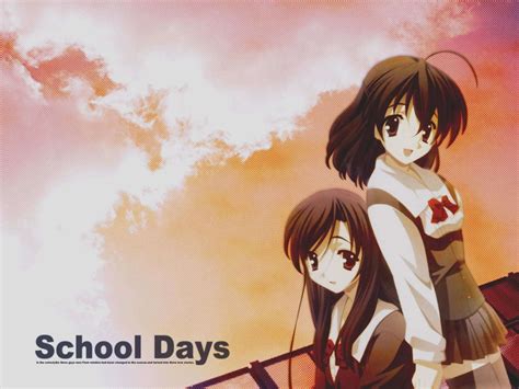 The Art Of Short Anime The Art Of School Days