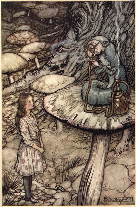 Arthur Rackhams Alice In Wonderland Illustrations