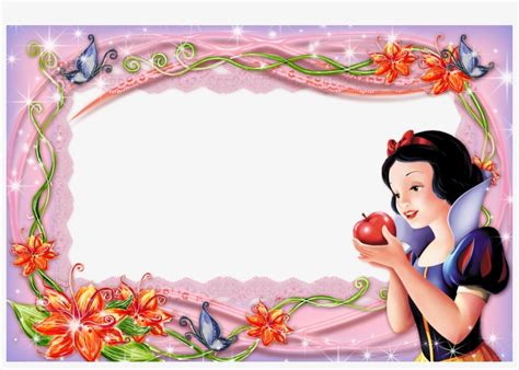 Cadres Princesses Disney Snow White Picture Frames 1600x1067 Png