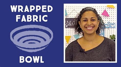 Wrapped Fabric Bowl Easy Sewing Craft With Vanessa Of Crafty Gemini
