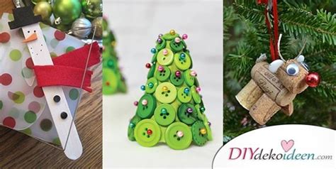 Weihnachten wenn der weihnachtsmann kommt zur tür herein. 15 einfache DIY Bastelideen fürs Weihnachtsbasteln mit Kindern