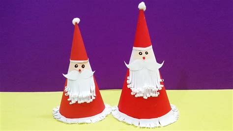 How To Make Santa Claus Hat With Paper Santa Claus Hat Christmas