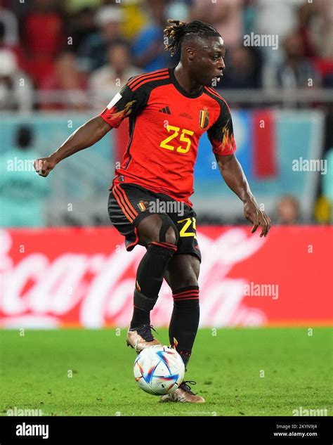 Jeremy Doku Of Belgium During The Fifa World Cup Qatar 2022 Match