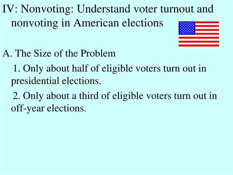 Ppt American Government Chapter 6 Voters And Voter Behavior