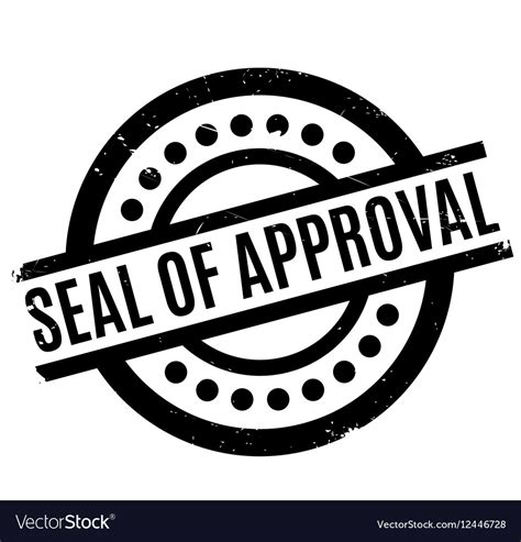 Seal Of Approval Vector At Collection Of Seal Of
