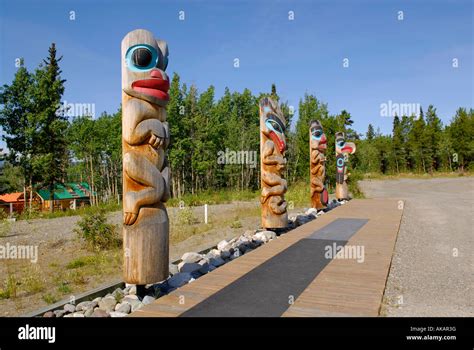 Teslin Tlingit Heritage Centre Center Teslin Yukon Territory Canada