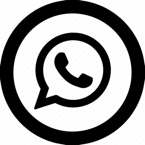 Social Media Icon Whatsapp Icon Png Clipart Circle Line Logo Images