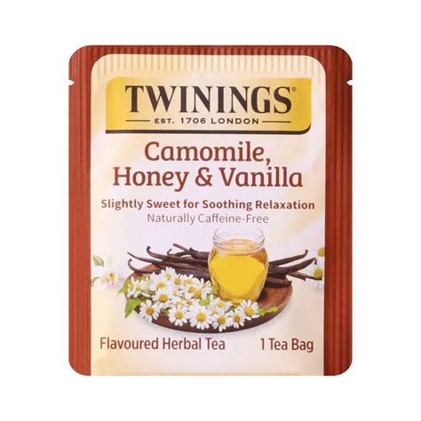 Twinings Camomile Honey And Vanilla Herbal Tea 20 Count