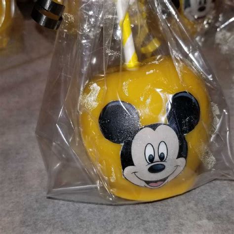 Mickey Mouse Candy Apples By Yonnies Candy Apples Mickey Mouse