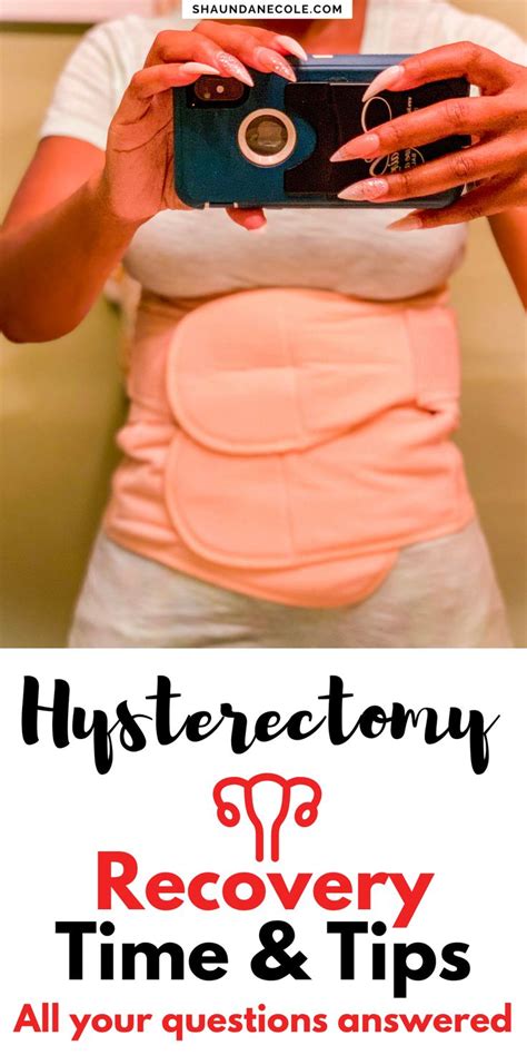 Pin on Hysterectomy Recovery