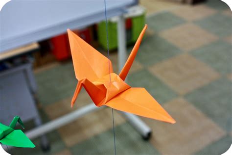 Bee Inspired Origami Crane On The Brain