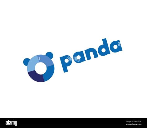 Panda Security Rotated Logo White Background Stock Photo Alamy