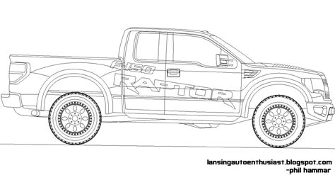 Raptor Ford Trophy Truck Coloring Pages Introducing Fastball The Ford Raptor Trophy Truck