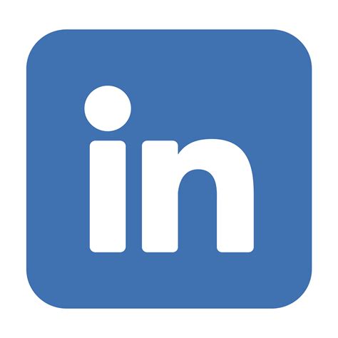 Icons Transparent LinkedIn Logo