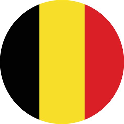 Drapeau De Cercle De Belgique Png Pour Téléchargement Gratuit