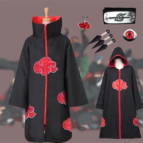 Naruto Naruto Akatsuki Organization Clothes Uchiha Itachi Cos Suit