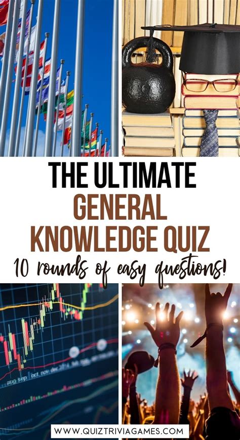 Easy General Knowledge Quiz Printable Reverasite