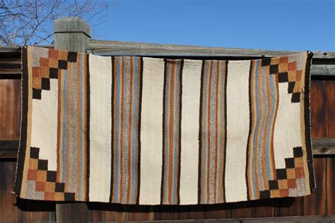 Vintage Navajo Wool Possible Saddle Blanket Collectors Weekly