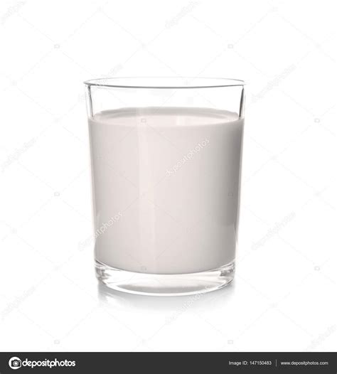 Full Glass Of Milk — Stock Photo © Belchonock 147150483