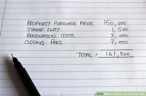 The rental yield calculator allows you to work out the gross and net rental yields on any individual property or the entire portfolio of your lettings jump straight into the calculator below or scroll down for instructions on how to use it or to download a rental yield spreadsheet calculator of your own. How to Work out a Rental Yield: 3 Steps (with Pictures ...