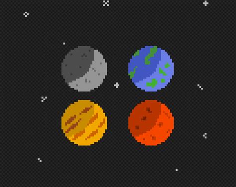 Pixel Planets By Faktory