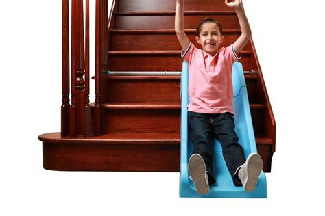 The Sliderider Turns Your Stairs Into A Huge Indoor Slide