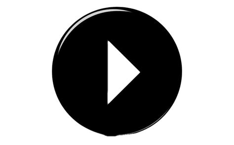 Black Play Button Png Clipart Png All Png All