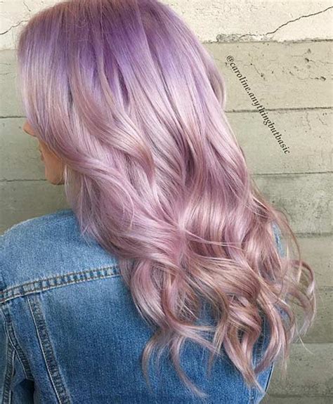 Lavender Hair Color Tips