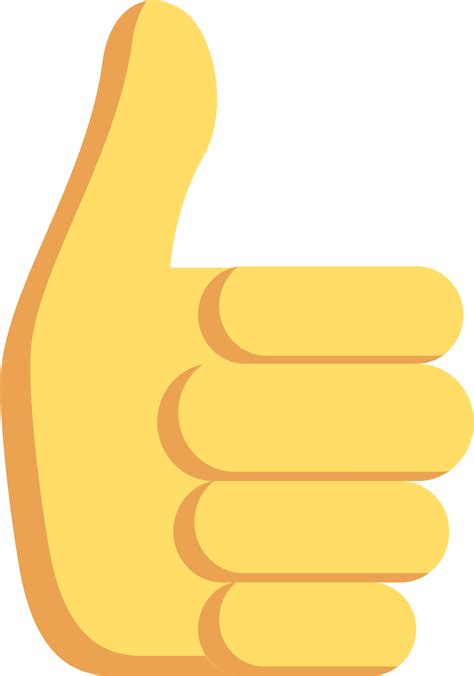 Transparent Background Emoji Transparent Background Thumbs Up Png