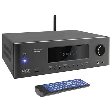 Pyle Pt696bt Bluetooth 52 Channel 1000 Watt Home Theater Audiovideo