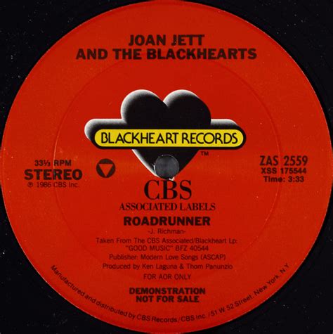 Joan Jett And The Blackhearts Roadrunner Releases Discogs