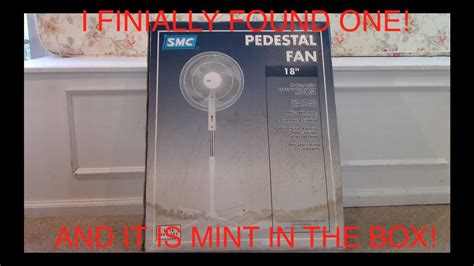 Smc Sp 18 Pedestal Fan Youtube