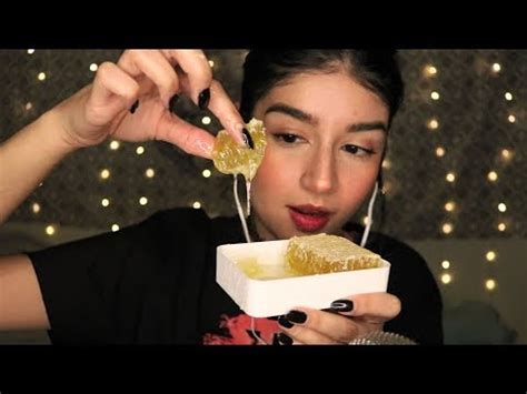 Eating Raw Honeycomb Asmr Sticky And Chewy Sounds Satisfying The Asmr Index