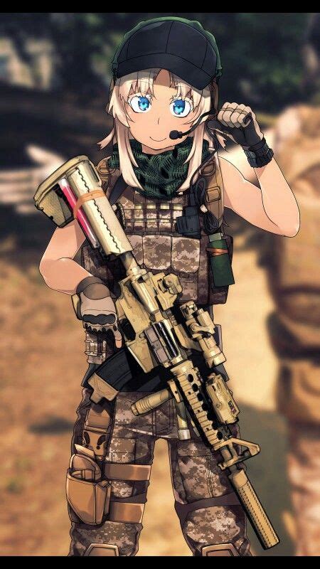 500 Anime Guns And Military Ideas In 2020 Anime Military Military Art