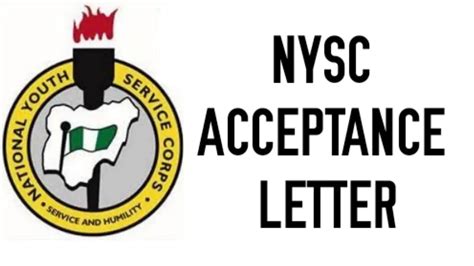 Sample Of Acceptance Letter For Nysc Nysc Updates Sample Of