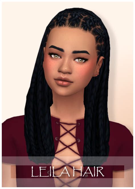 Woman Hair Dreadlocks Hairstyle Fashion The Sims 4 P3 Sims4 Clove