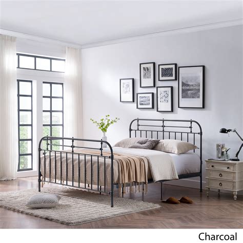 King Size Rustic Metal Bed Frame Jimmy Newpox