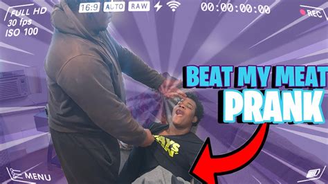 caught beating my meat prank on friends 🍆 gone right youtube