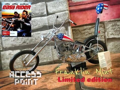 Jual Diecast Franklin Mint Original Limited Edition Easy Rider Di Lapak