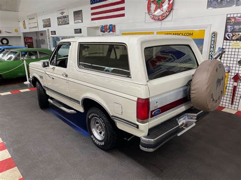 1987 Ford Bronco Xlt 4x4 302ci Automatic Low Miles From North