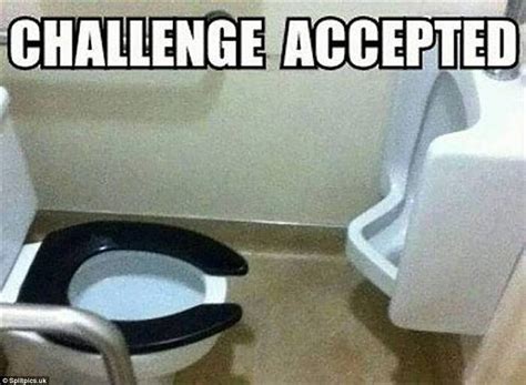 Funny Memes Of The Challenge Accepted Social Media Trend Daily Mail Online