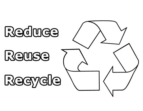 Recycle Coloring Pages - Cliparts.co